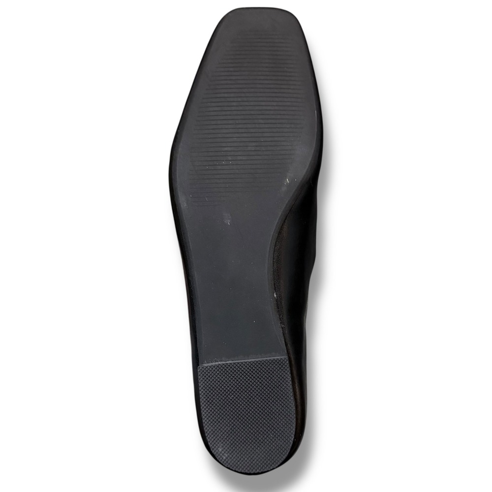 JustFab Ellidy Black Pointed Toe Mary Jane Flats Women Size 8.5 - Picture 16 of 16